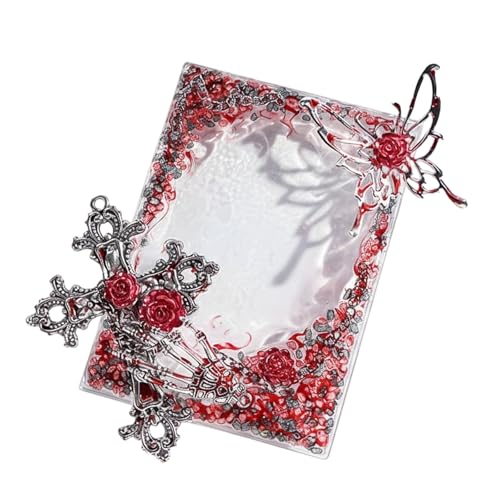 Mysterious Dark Theme Card Case Lightweight 60g Portable Design Ideal for Membership and Game Cards Game Card Protective Cover