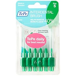 Oranje interdentale borstels van Tepe, 0,45 mm – 1 stuk.