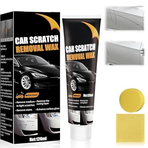 Car Scratch Remover Car Scratch Repair Paste for Deep Scratches Scratch Removal Wax for Vehicles Scratches Car Polish for All Paint Types