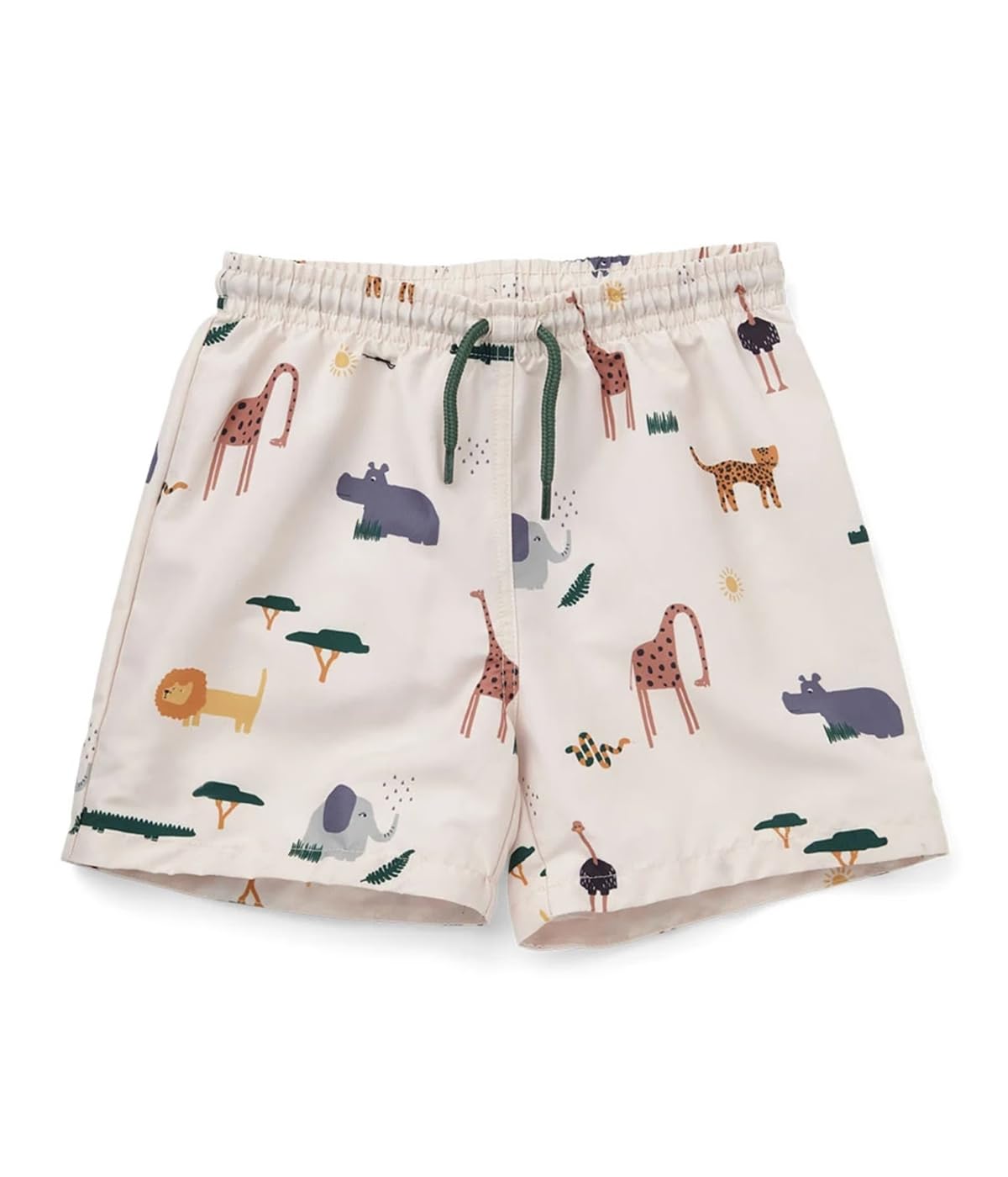 LDIOIF Baby Toddler Boys Swim Trunks Quick Dry Swim Short Animal Giraffe Lion Leopard Swimsuit Lightweight Board Shorts 9-12M