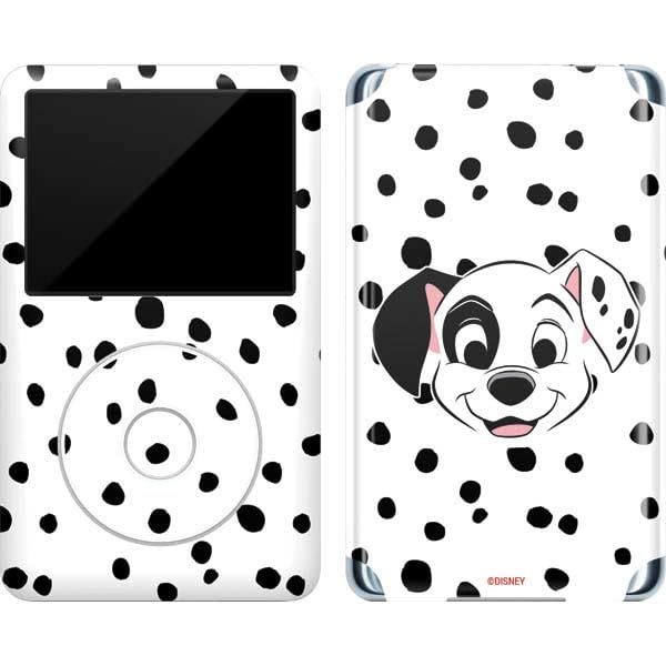 Skinit Decal MP3 Player Skin Compatible with iPod Classic (6th Gen) 80GB - Officially Licensed Disney 101 Dalmatians Patch Portrait Design
