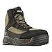 Korkers Greenback Wading Boots - Packed with The Essentials - Includes Interchangeable Kling-On & Studded Kling-On Soles - Size 12, Dried Herb/Black