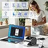 Phomemo D520BT Stampante Termica Bluetooth 4x6 per Etichette di Spedizione, Senza Inchiostro - Compatibile con Smartphone, PC/Mac, Android/iOS, Windows, Colissimo, UPS, Amazon, eBay, Nero