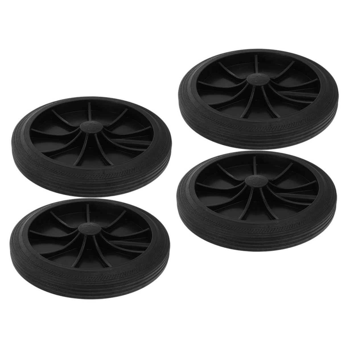 Roues pour poubelle extérieure POPETPOP pour remplacer un blocage de roue usée