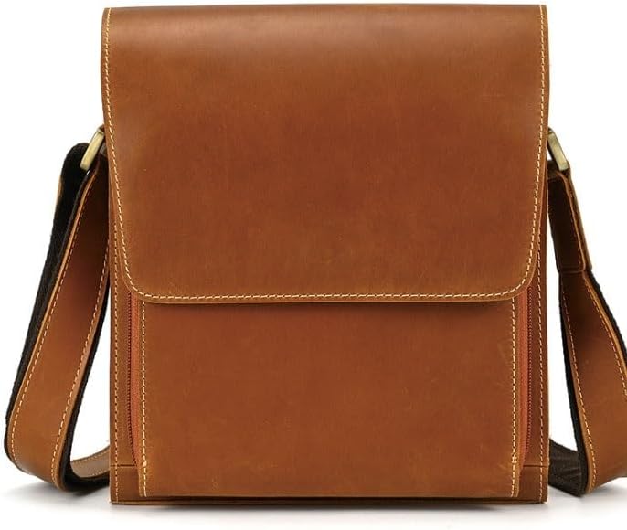 Men's Casual Shoulder Bag Crossbody Flip Top