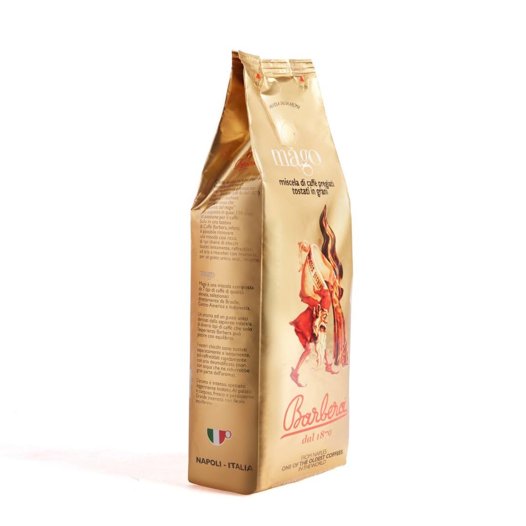 Caffe Barbera - ziarna kawy (mago - 7 początków, 1 kg)