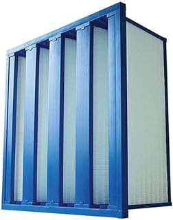 Mini Pleat Rigid Microglass V-Bank Air Filter 24x24x12 MERV 14 ASHRAE