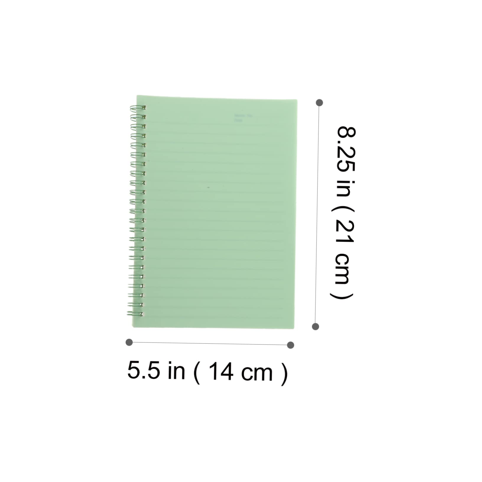 OSALADI Pack Spiralnotizbuch A5 Pp Papier mit Schulanfang Party