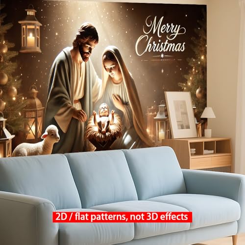 Image of Birthday Banner 71x43 Inch Warm Candle Light Family Gathering Scene Golden Glow Holiday Birthday Backdrop for Indoor Party Celebration Photo Area Decoration Home Event Festive Display