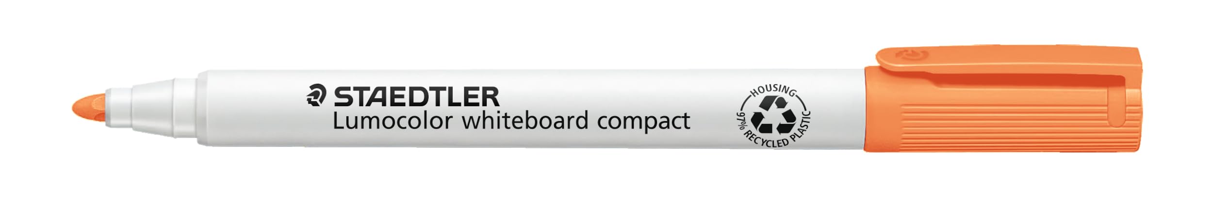 Marqueur Effaçable Staedtler Lumocolor Orange - Pointe Ogive 1 à 2 mm