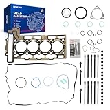 KAX Engine Cylinder Head Gasket Set Compatible with Mini Cooper R55 R56 2007-2015 1.6L, Head Gasket Kit, OE# HS26453PT, ES72451, HBK827