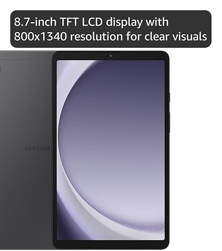 Amazon.com : Samsung Galaxy Tab A9 (SM-X110), 64GB 4GB RAM, WiFi
