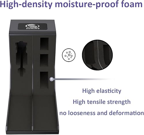 Miniatura 3 de SUMING Estante universal para pistolas, soporte para pistola para pistola seguro para armas, soporte protector para pistola, almacenamiento de armas