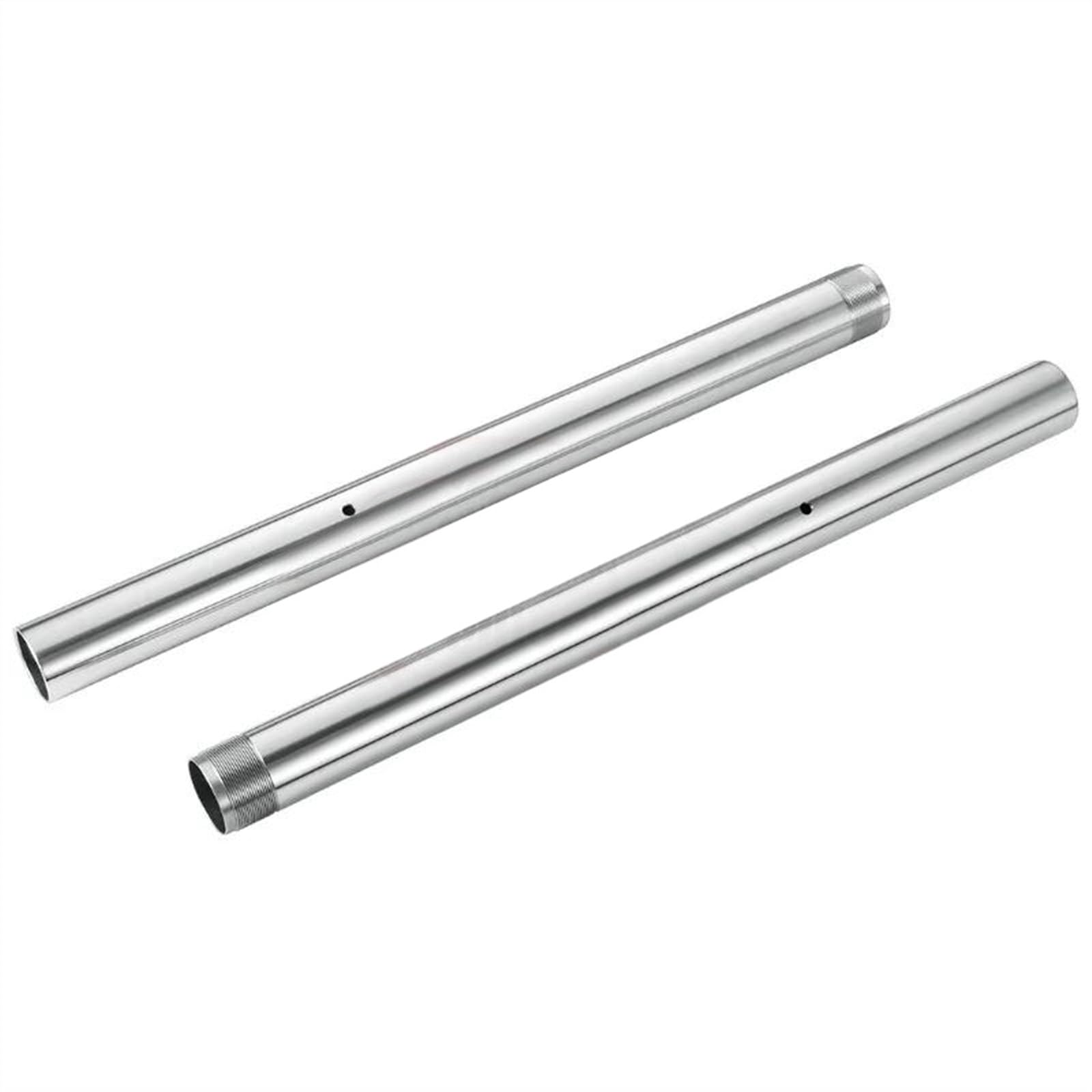 Woodey One Color Front Fork Inner Tubes Pipes For Suzuki Gsx1300r Hayabusa 1999-2007 2000 2001 2002 2003 2004 2005 2006 43X530mm Legs Silver