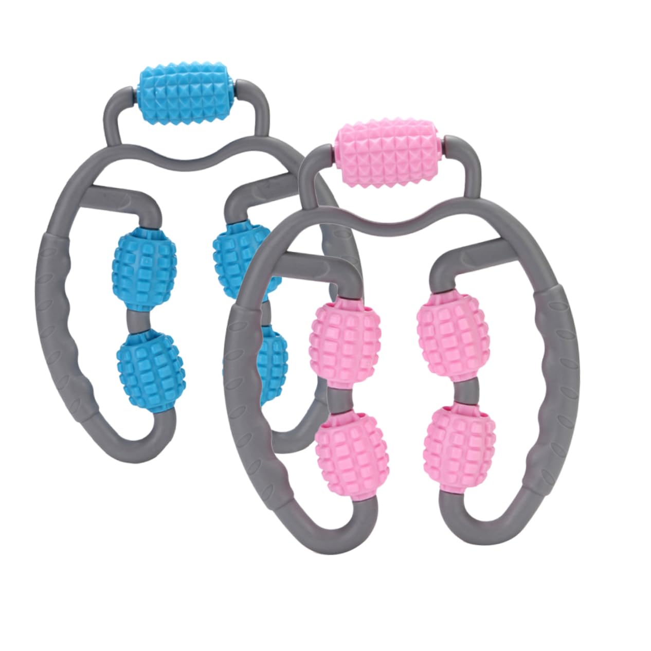 KOMBIUDA 1pc Ring Clip Leg Massager for Muscle Relaxation Fitness Roller Stick Gentle Material for Blood Circulati