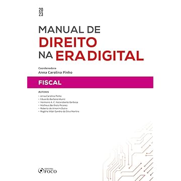 Capa do livro Manual de Direito na Era Digital : Fiscal - 1ª Ed - 2023