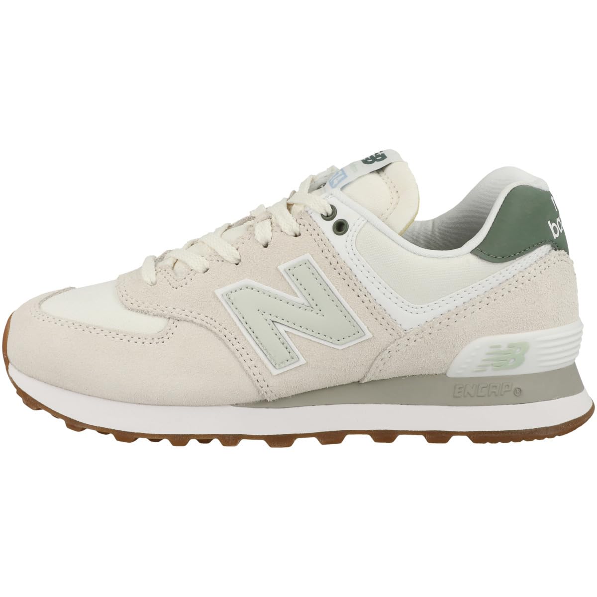 New Balance Tenis 574 V2 Spring para Mujer, Sal Marina/Abeto Nuevo, 42.5 EU