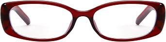 DreamCalf Office-Siren Blue Light Glasses Rectangle Fake Glasses for Women