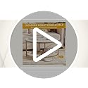DWVO Round Coffee Tables for Living Room, 2 Tiers Marble Coffee Table Black Circle Coffee Table with Glass Storage Shelf, Modern Center Cocktail Table, Marble and Black
