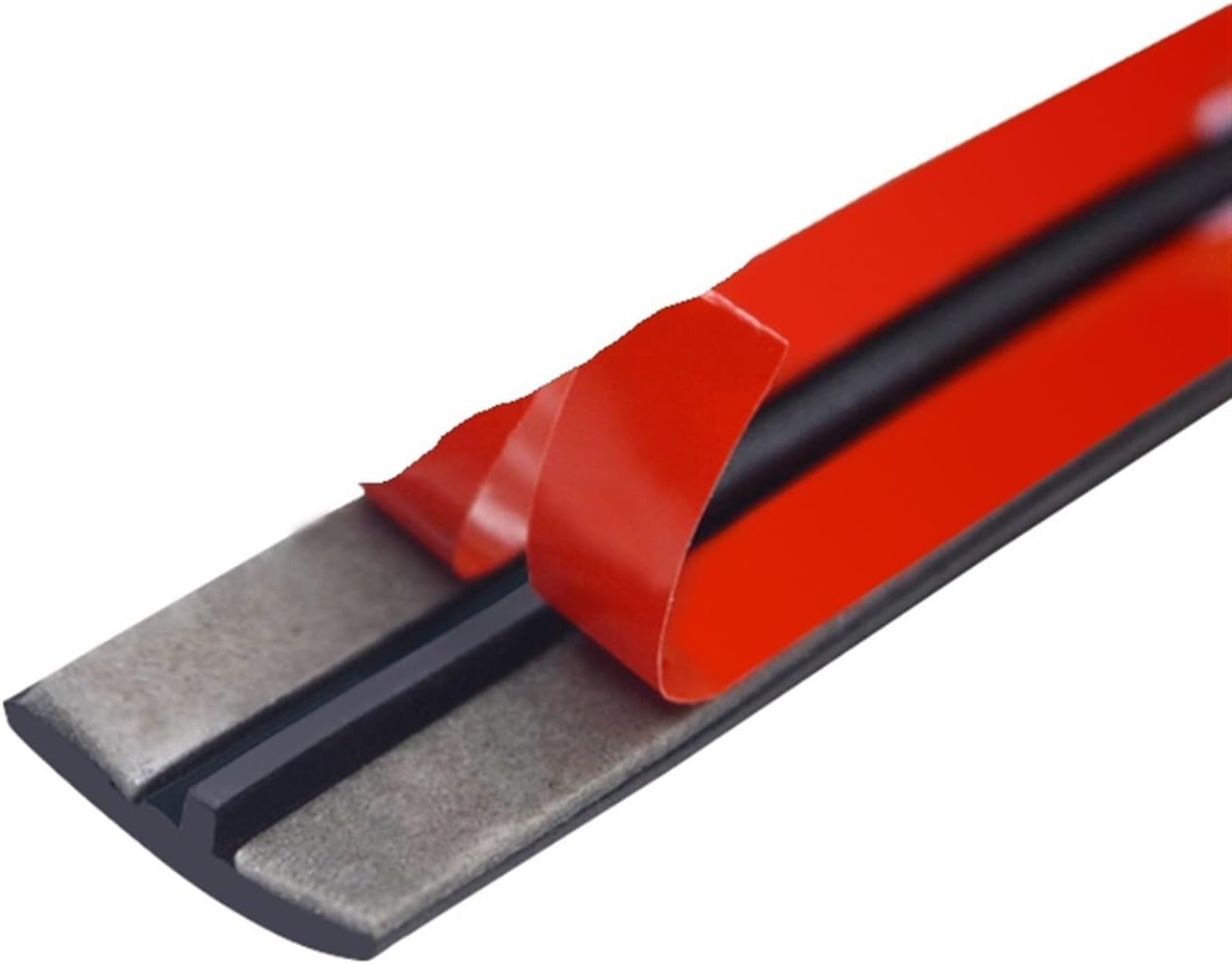 Rubber Car Seals Edge Sealing Strips Auto Roof Windshield Sealant Protector Window Seal Strips Sound Insulation Tape 14/19mm(19mmx2m 1pc)