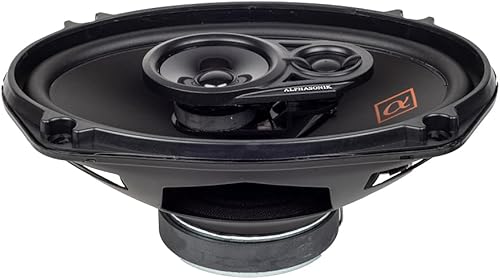 Miniatura 5 de Alphasonik 1 par de NS693 Serie Neuron 6x9 (420 vatios máx. por par) 210 vatios máx. por altavoz 3-vías de rango completo para audio de coche con