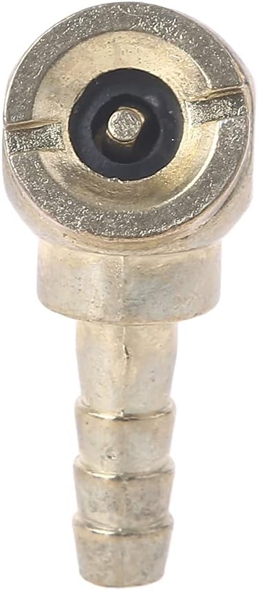 Direct Line Air Chuck with 8mm Hose ID Hose Air Chuck Applicable Tire Inflator Compressor Accessories Tire Inflator Compressor Car Portable