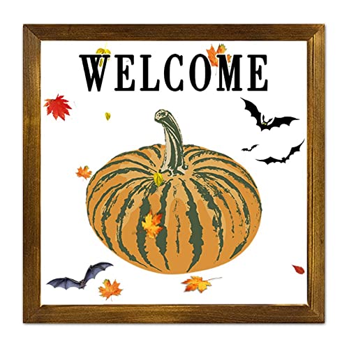 Décoration murale citrouille Halloween pour salon chaleureux