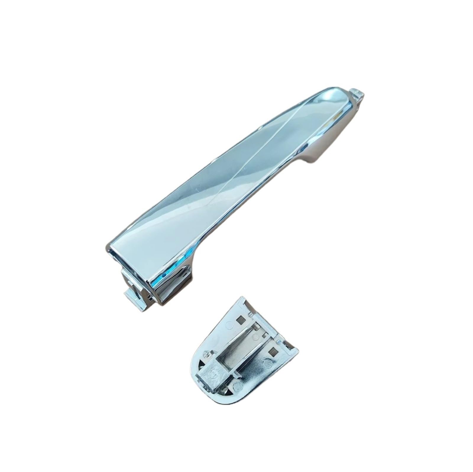Poignée porte avant droit chromée lisse pour Mitsubishi L200 Triton 2015-2018