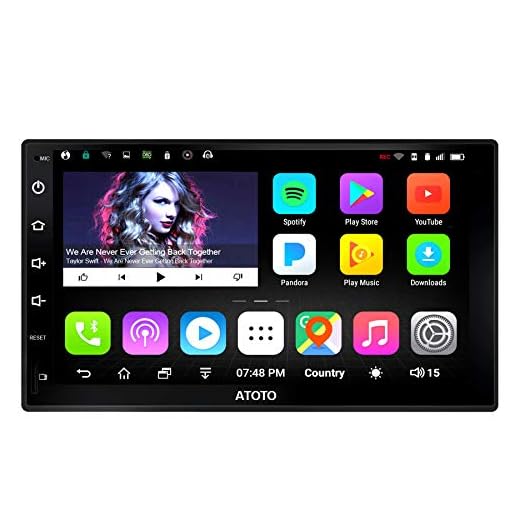[New] ATOTO A6 Pro A6Y2721PR Double DIN Android Car Navigation Stereo - 2X Bluetooth with aptX - Quick Charge/Ultra Preamplifier - in Dash Entertainment Multimedia Radio,WiFi,Support 256G SD &More