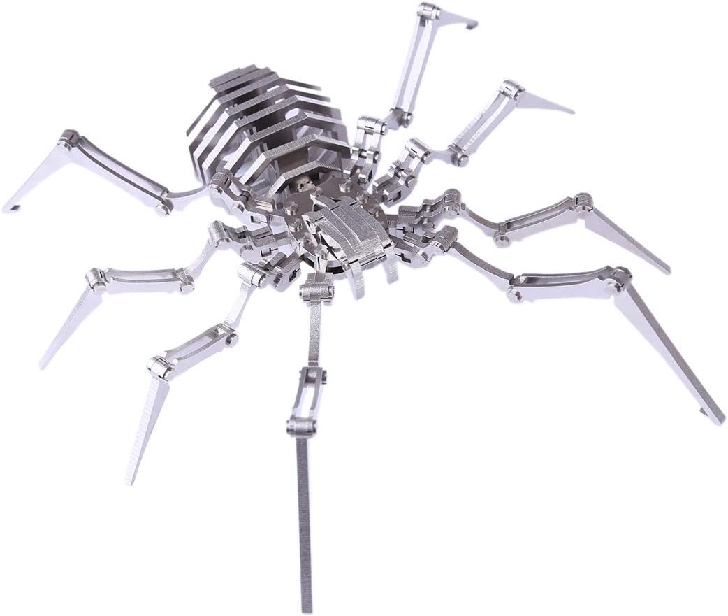 Amazon Com Ruiyif 3d Insect Metal Puzzles Assembly Diy Model Kits For Kids And Adult Detachable 3d Jigsaw Puzzles For Kids Ages 8 12 Ornament For Desk Spider Toys Games