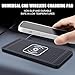 ZPSHYD Wireless Car Charger Charging Pad 15W Non Slip Fast Charging Phone Charger 4 Charging Modes, Compatible with Android iOS Qi Devices (1m Cable USB Port)