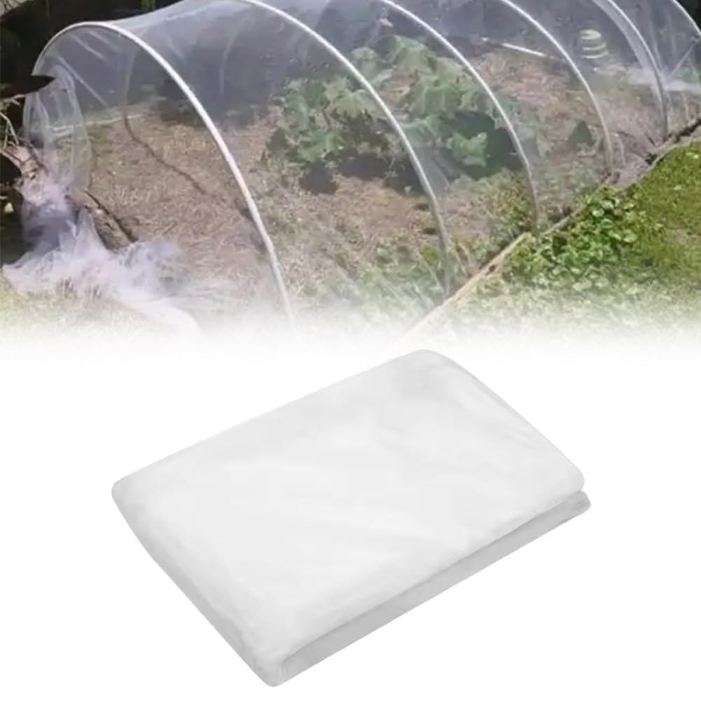Filet de protection pour plantes de jardin – Couverture en maille durable pour semis, légumes et fleurs – Protège la croissance des oiseaux, des insectes et des débris – Respectueux de l'environnement