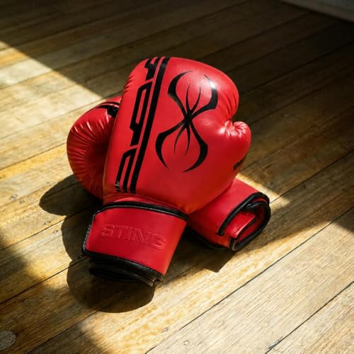 Guantes de boxeo STING Armaplus con correa de soporte de muñeca 7