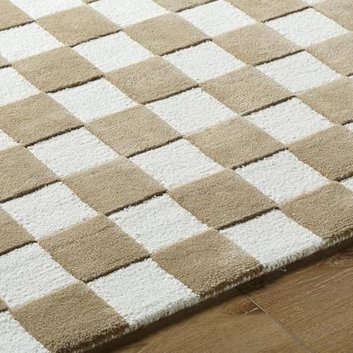 Image of Sifa Carpet Hand Made Tufted Area Rug | Soft Wool Carpet with Cotton Backing | Elegant Home & Office Floor Decor Weight- (18 Pound) Size-(138X198Cm) 4.6x6.6 Feet,