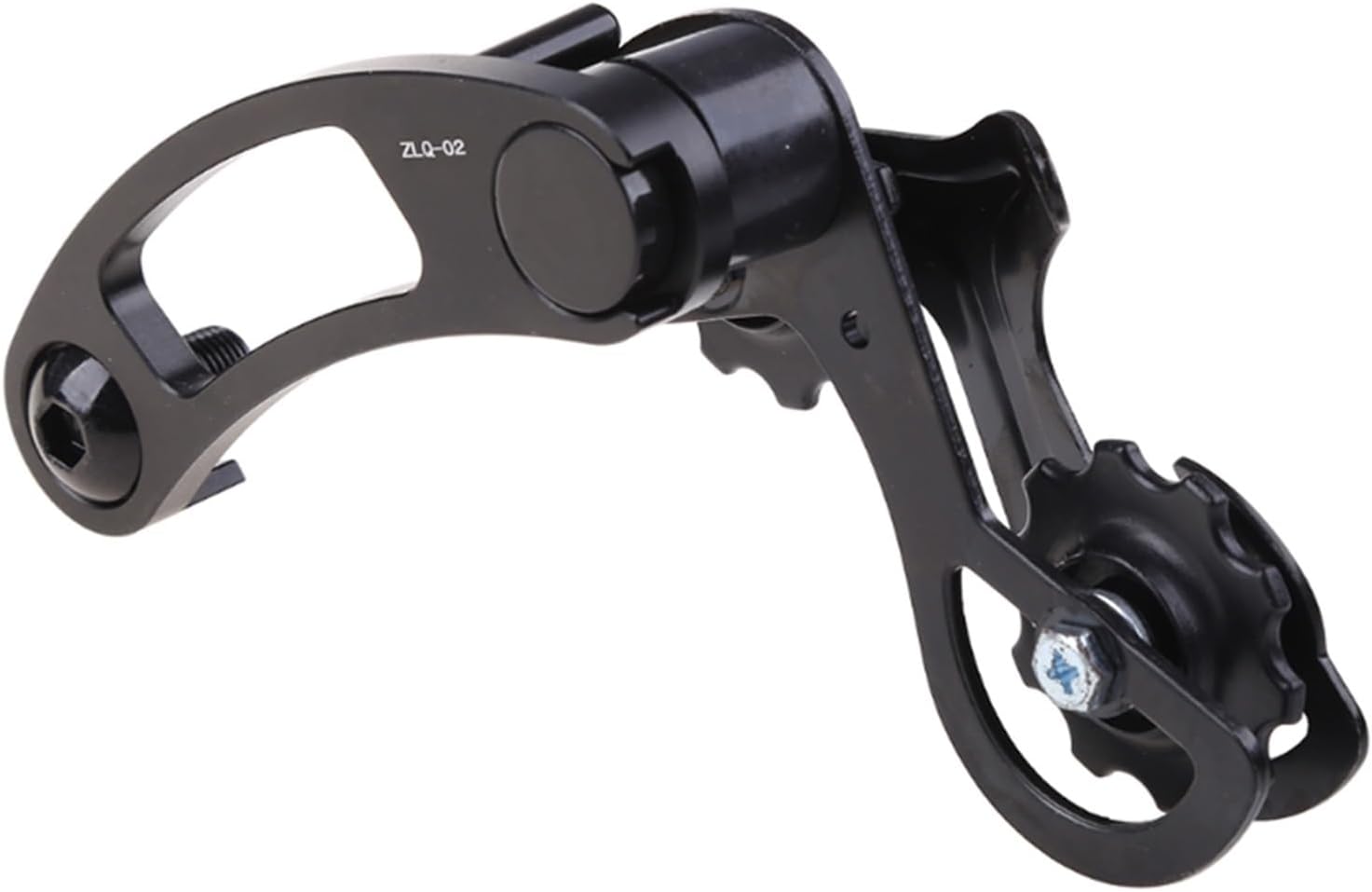 Bike Aluminum Chain Tensioner Adjustable Pulley Wheel Single Speed ​​Fixed Gear Derailleur for Bicycle N02 20 for DRO-pship