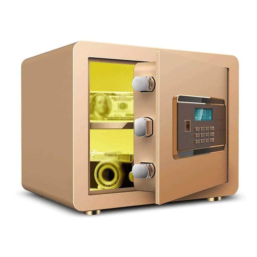 Caja fuerte digital electrónica, construcción de acero sólido, caja fuerte oculta en cerradura de cerrojo adecuada para documentos de oficina, objetos de valor de joyería