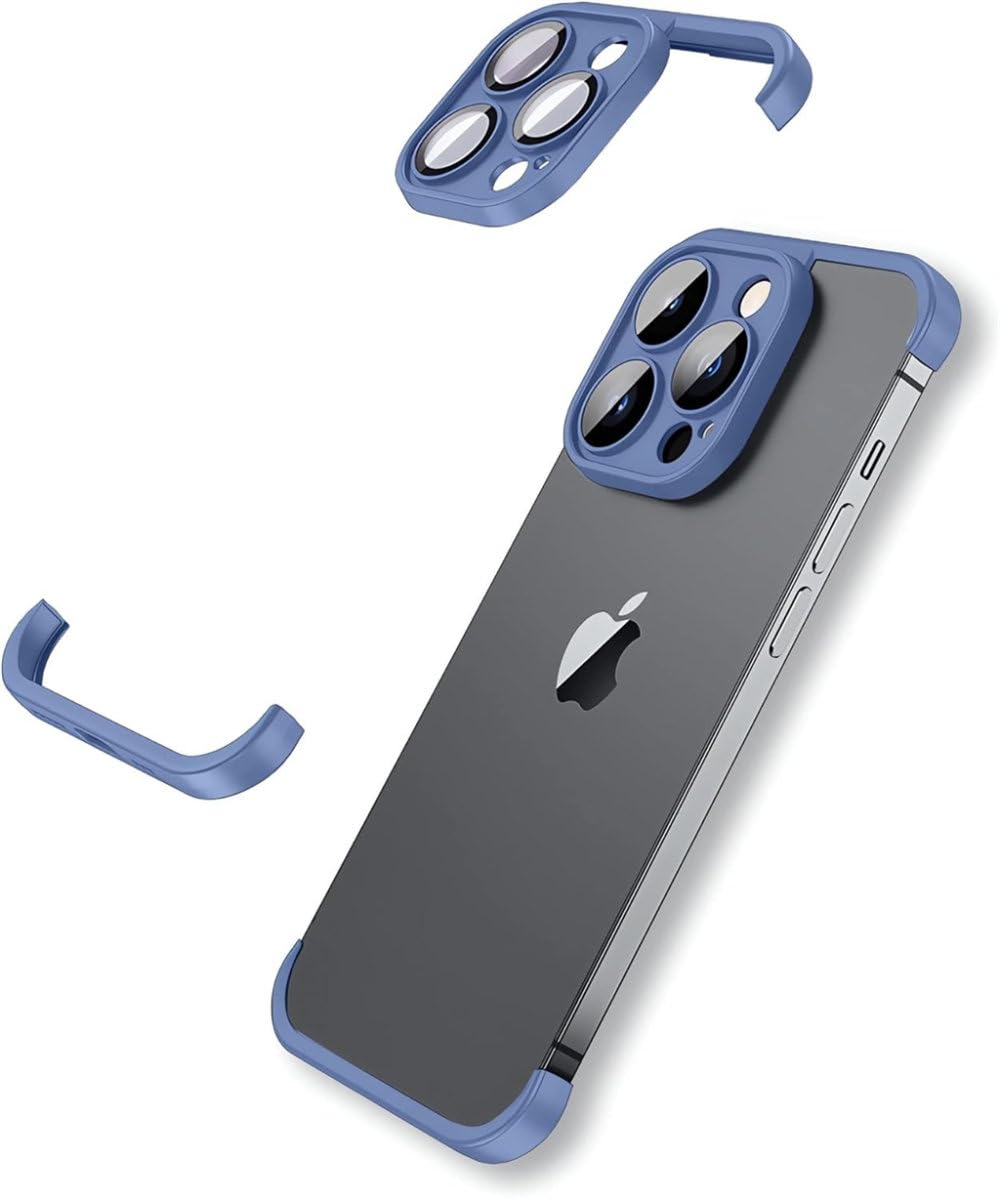 Housse de protection d'objectif gris titane pour iPhone 15 Pro et iPhone 11 Pro