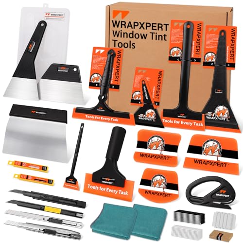 WRAPXPERT Window Tinting Tools for Windshield/Rear Glass Film...