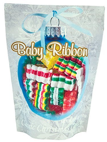 Primrose Baby Ribbon Hard Candy - Classic Christmas Candy In 11 Oz Holiday Retail Package - Ideal Gourmet Food Gift - Old Fashion Candy #TOP1