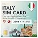 Produktbild travSIM SIM-Karte Italien | 25 GB Daten mit 4G/5G-Geschwindigkeit | Verwenden Sie die SIM-Karte Europa im Vereinigten Königreich und in über 30 EU-Ländern | SIM-Karte Europa Plan 14 Tage gültig.