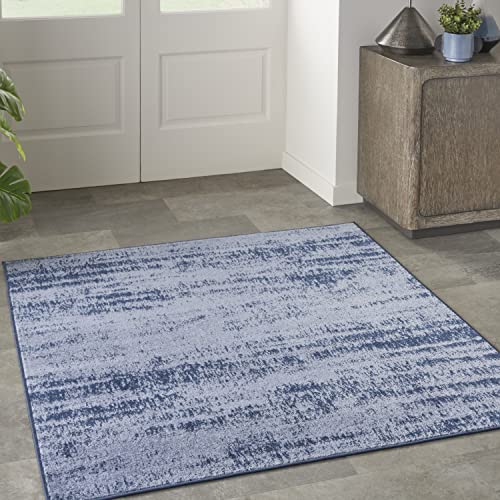 Nourison Home Nourison Essentials Denim 5' x Square Area Rug