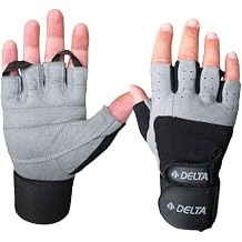 Delta Gri Bilek Bandajl  A rl k Kald rma Fitness Eldiveni, S Beden