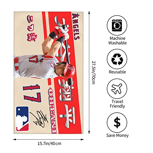 Safigor ロサンゼルス・エンゼルス タオル 大谷翔平 直筆 17