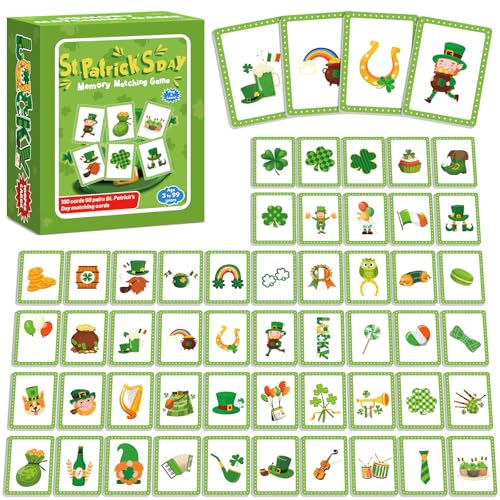 gisgfim 50 Pairs Memory Matching Game St....