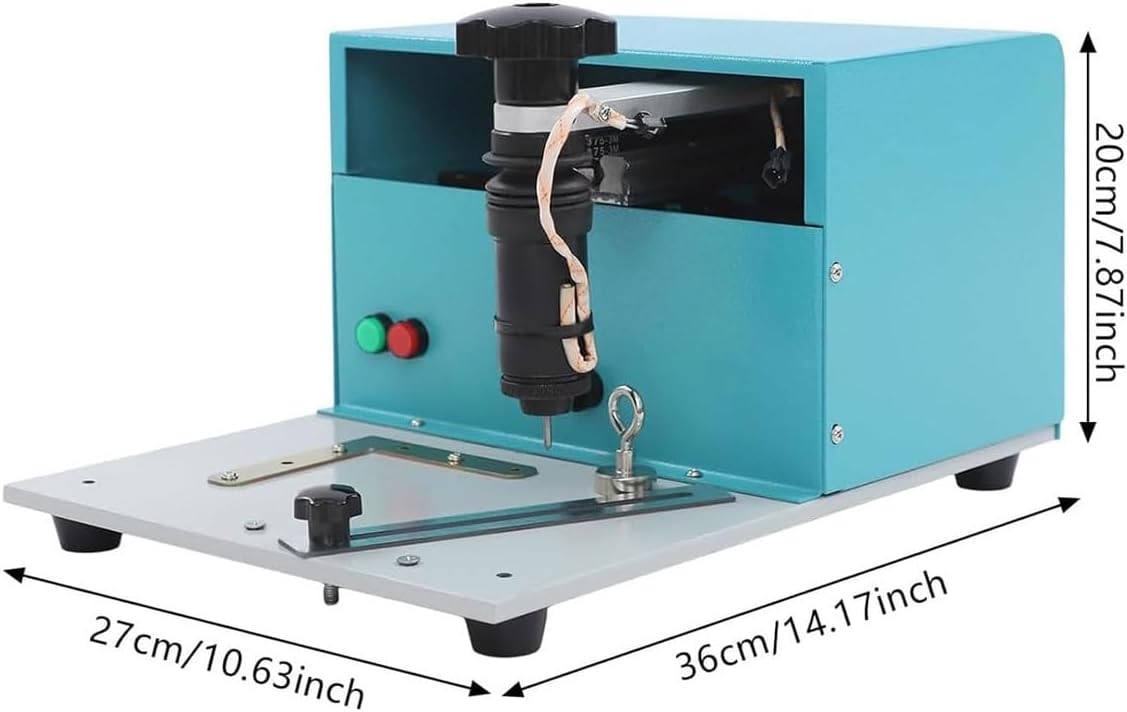 Electric Marking Machine,500W Industrial Nameplate Metal Engraver with Adjustable Depth,17 x 10cm Marking Range,Sign Engraving Machines,for Nameplate and Serial Number Tags