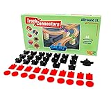 NEUES LEBEN INS ALTE SPIELZEUG BRINGEN - Mit Hilfe von den Toy2 Adapter können Sie und Ihr Kind die alten Holz Eisenbahnen verbinden und damit ganz neue abenteuerliche Holzeisenbahn Strecken bauen - Perfekt als BRIO Eisenbahn Zubehör