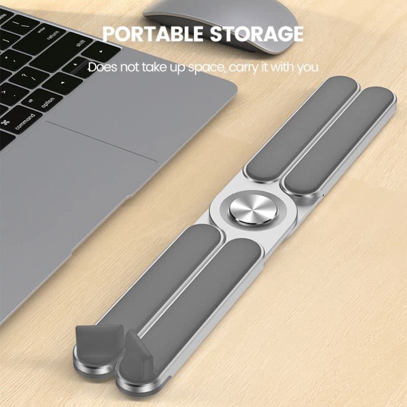 TETZIA-Foldable-Laptop-Desk-Stand-Ergonomic-Design-for-Wrist-Support-Made-from-Aluminum-Alloy-Compatible-with-All-laptops-and-Tablets-Upto-17