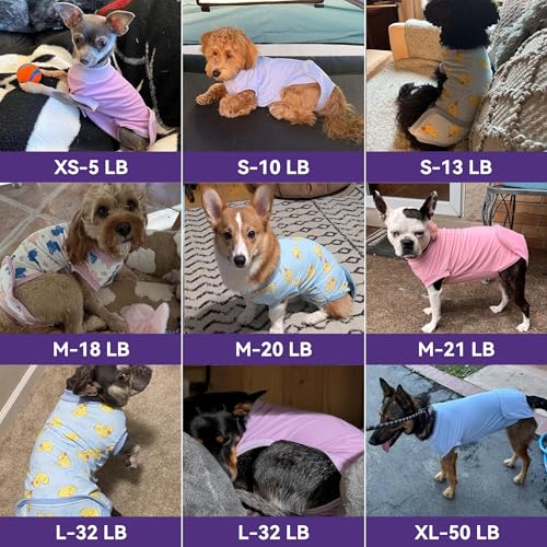 Image of cyeollo Dog Surgery Recovery Suit, Surgical Onesie for Female & Male Dogs | Prevents Licking, Cone Alternative, Ideal After Spay & Neuter, Protects Surgical Wounds, Easy Potty Access, 4-Way Stretch