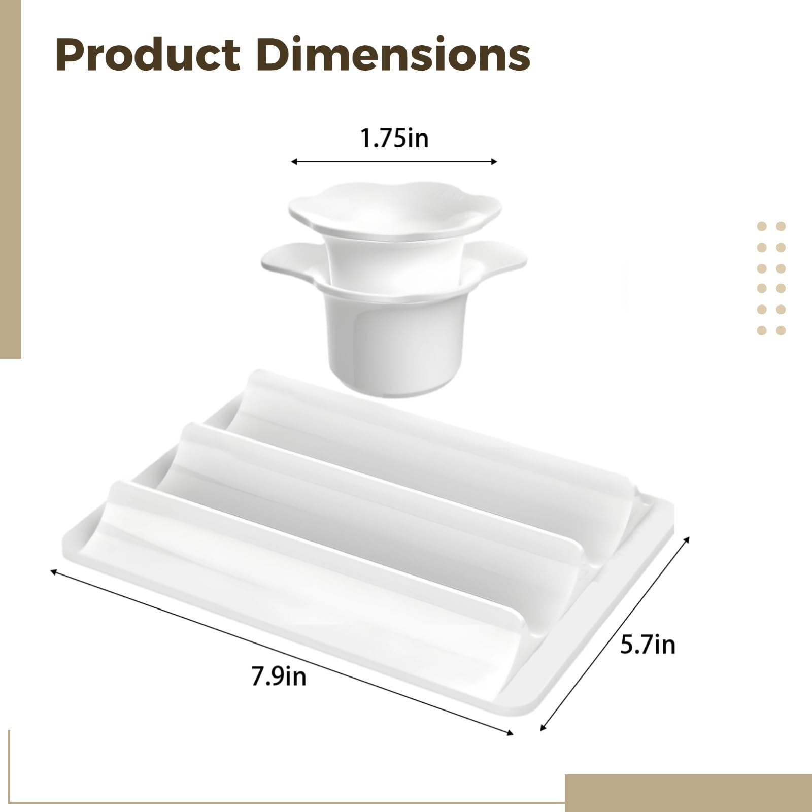 Moule rond pour cake pops, lot de 2 plateaux, découpeuse à cake pops de 4,4 cm, matériau ABS, nettoyage facile, pour usage domestique ou commercial, blanc, format pratique