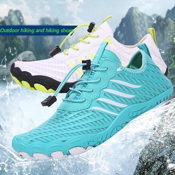 [FJZFXKZL] 神経障害を持つ女性と男性のための接地フットウェア、2025年 軽量滑り止め整形外科ハイキングシューズ